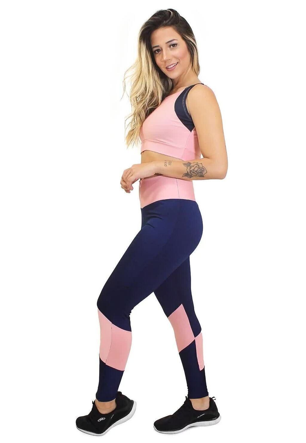 Calça Legging e Cropped Hot&Serious Conjunto | REF: LX21