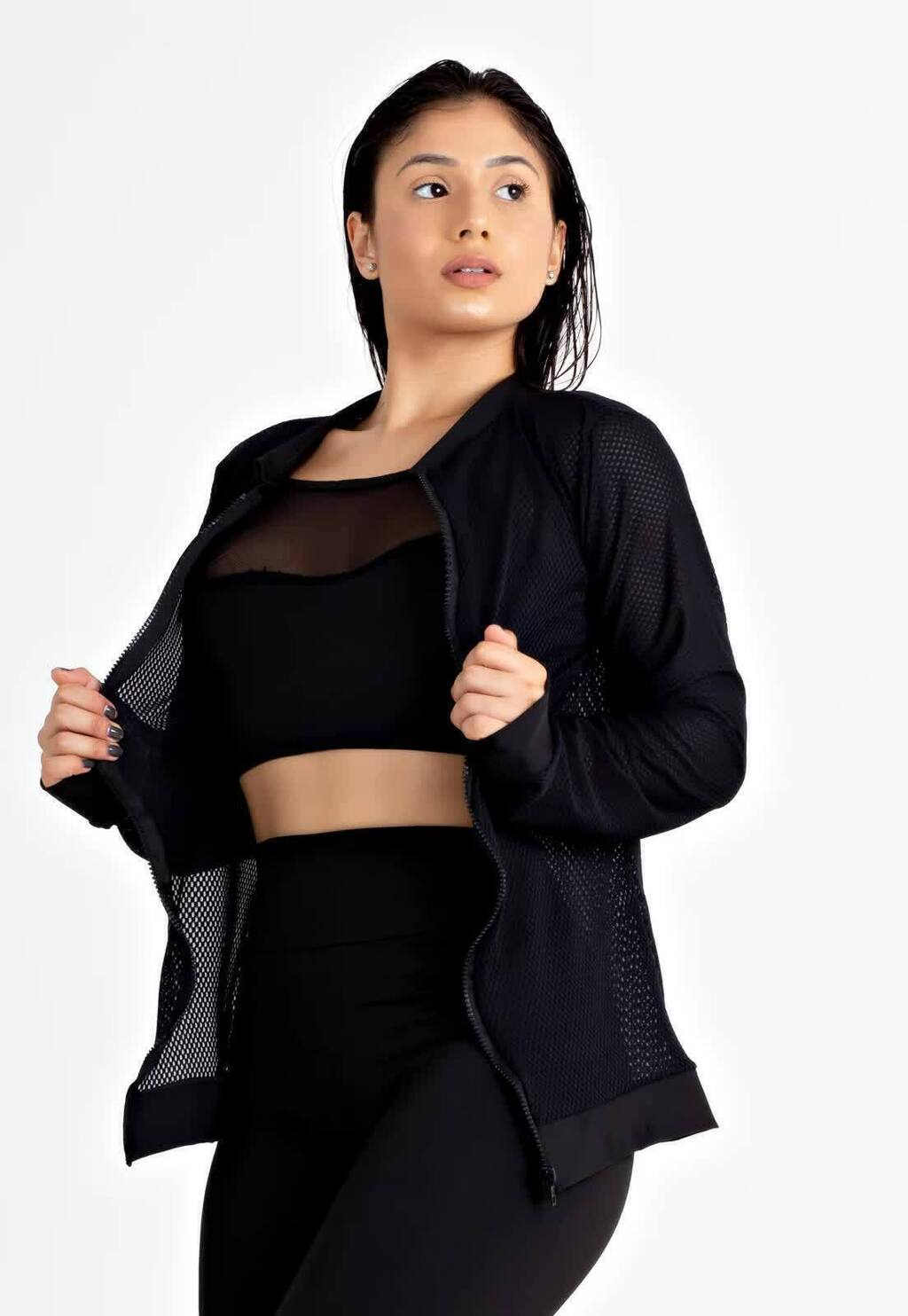 Casaco Manga Longa Dry Fitness Feminino | REF: LX131