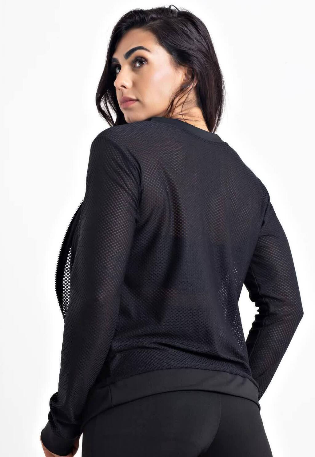 Casaco Manga Longa Dry Fitness Feminino | REF: LX131