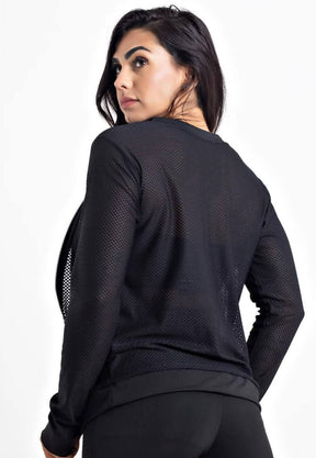 Casaco Manga Longa Dry Fitness Feminino | REF: LX131